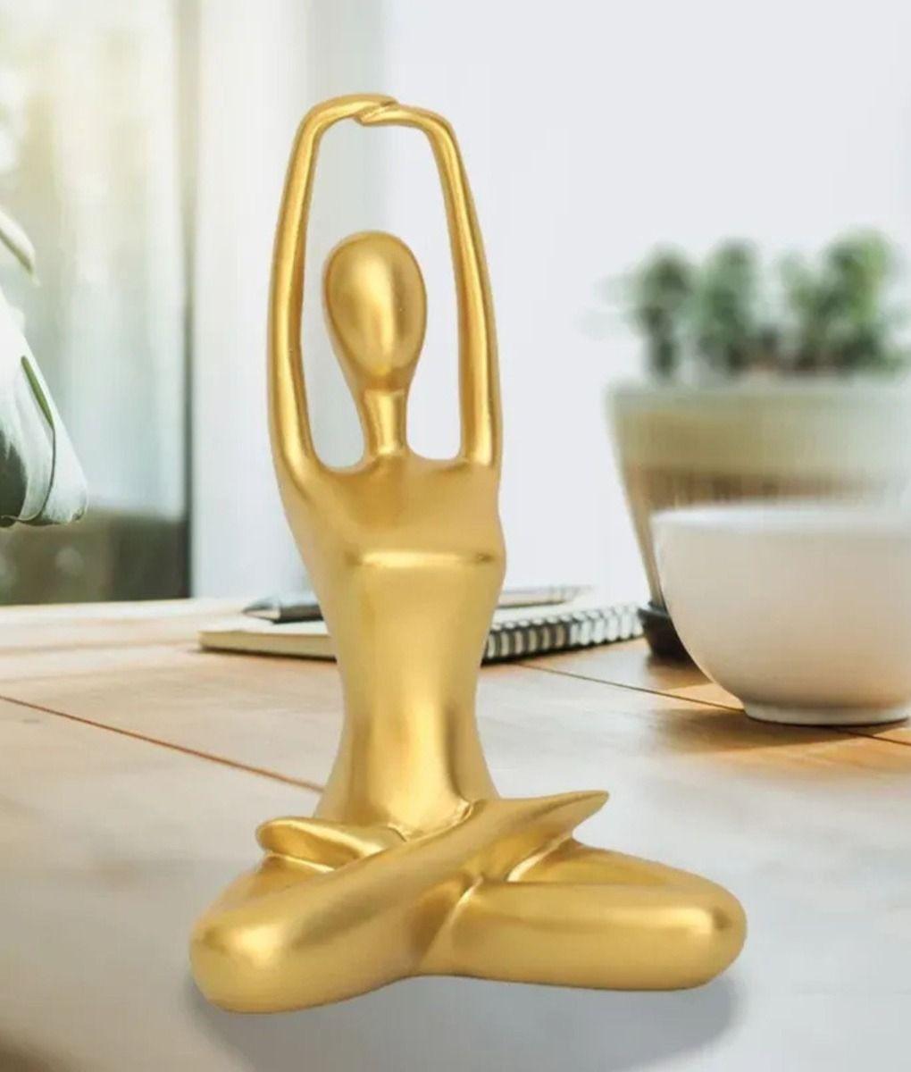 Figura Decorativa Yoga Estatua Meditación Adorno Hogar Jhn-7