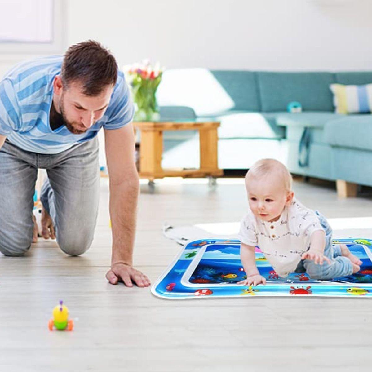 SET 2 ALFOMBRAS DE AGUA JUGUETE SENSORIAL BEBE LAU-2