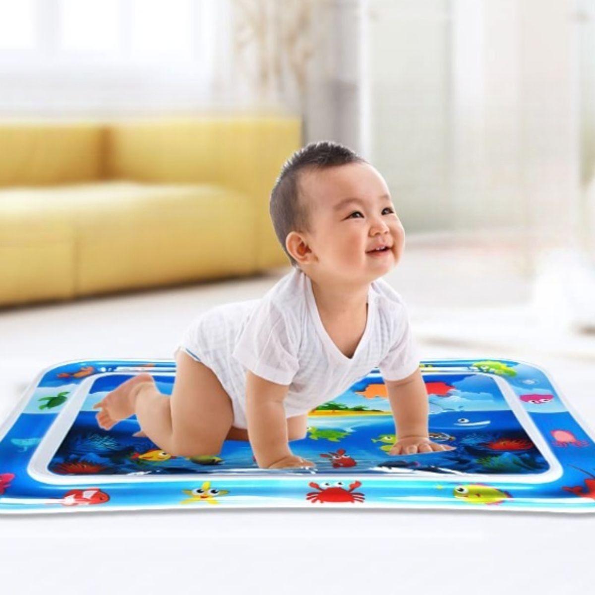 SET 2 ALFOMBRAS DE AGUA JUGUETE SENSORIAL BEBE LAU-3