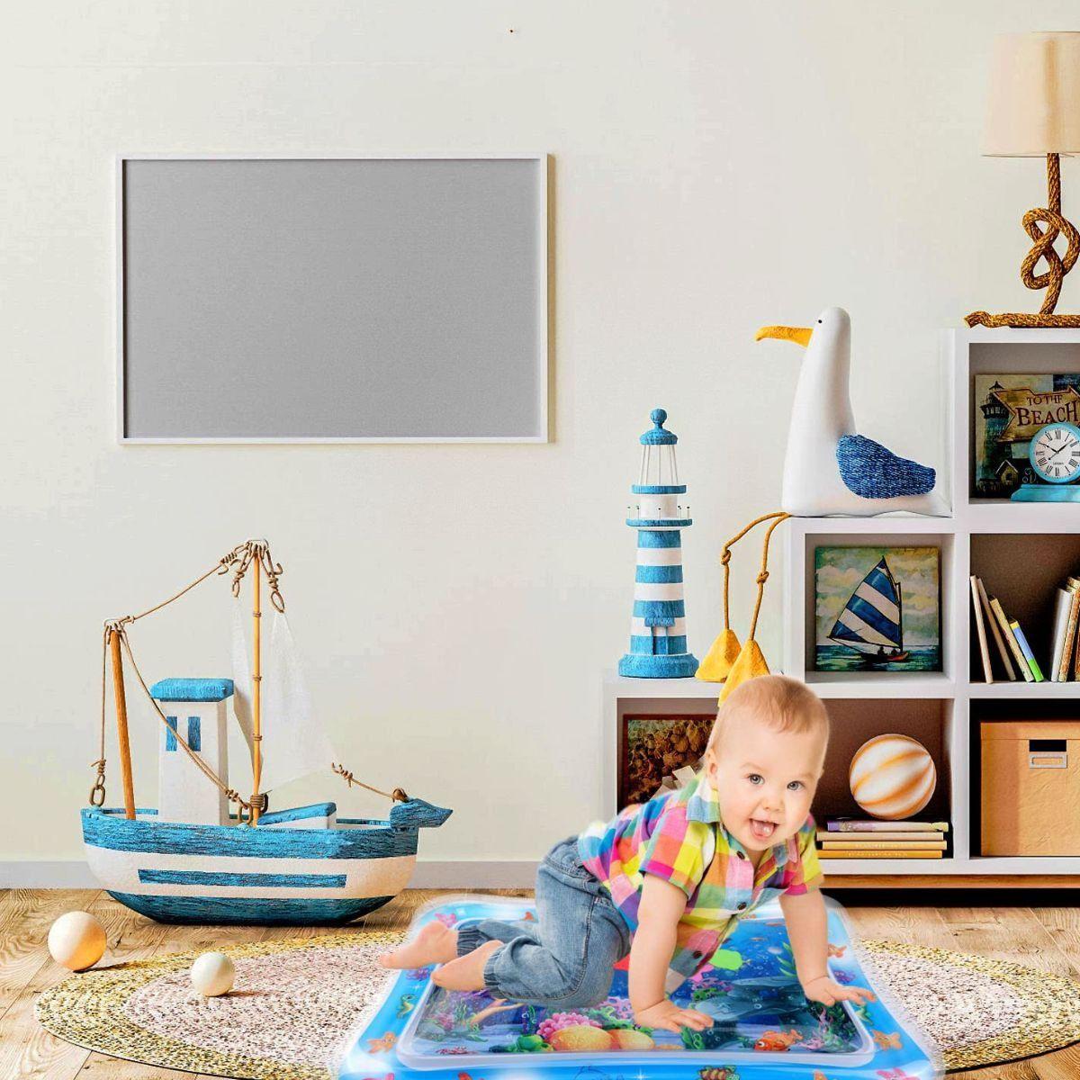 SET 2 ALFOMBRAS DE AGUA JUGUETE SENSORIAL BEBE LAU-4