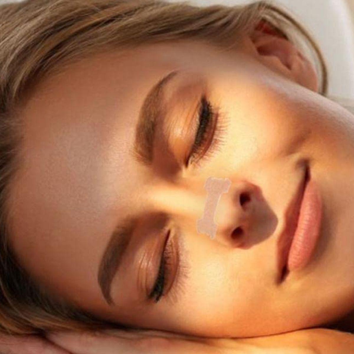 SET 8 PACK PARCHES TIRAS NASALES ADHESIVAS RONQUIDO LAU-7