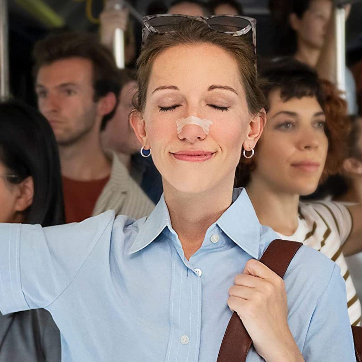 SET 8 PACK PARCHES TIRAS NASALES ADHESIVAS RONQUIDO LAU-8