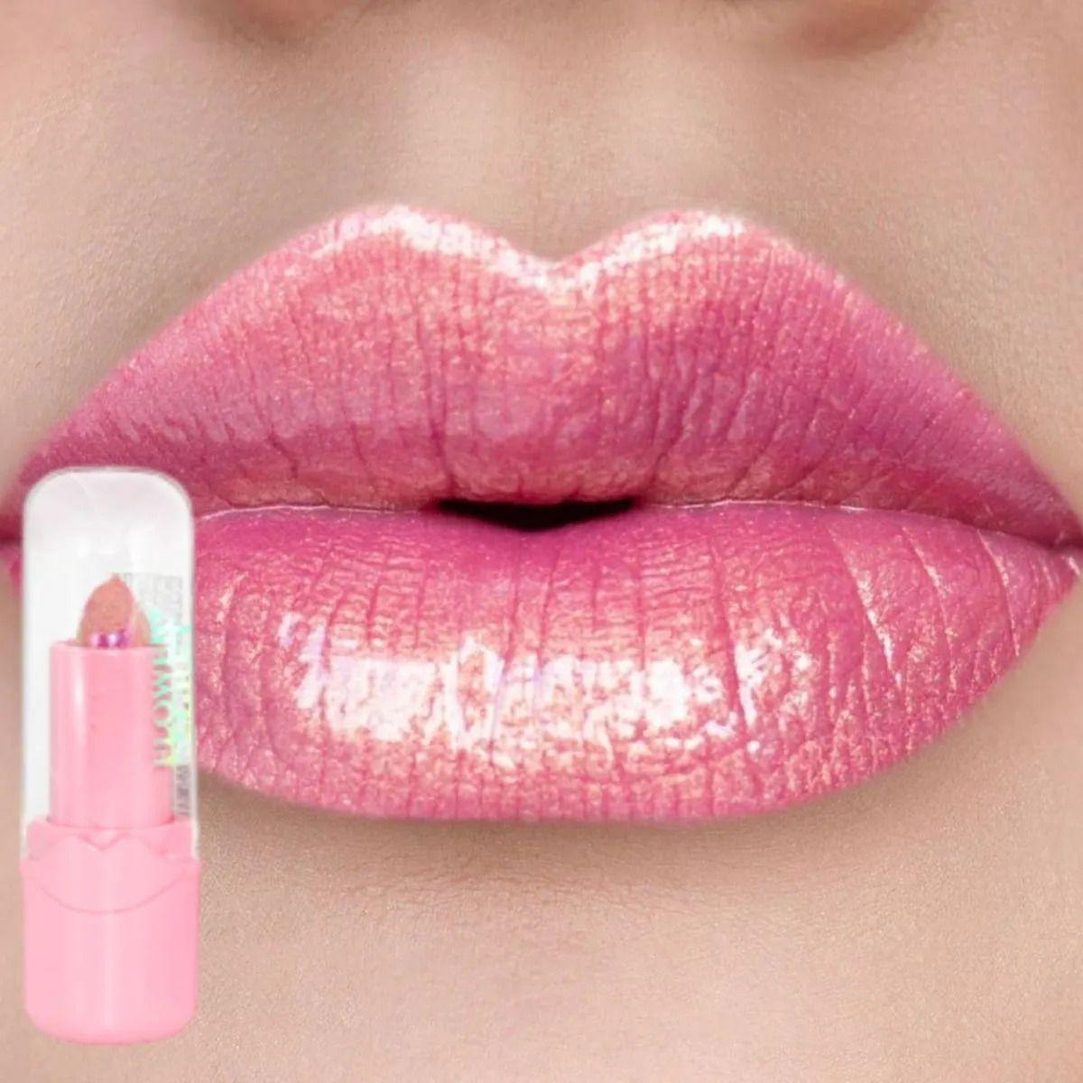 Paq 24 Labiales Barra Cromado Volumen Efecto Espejo ALJ-1