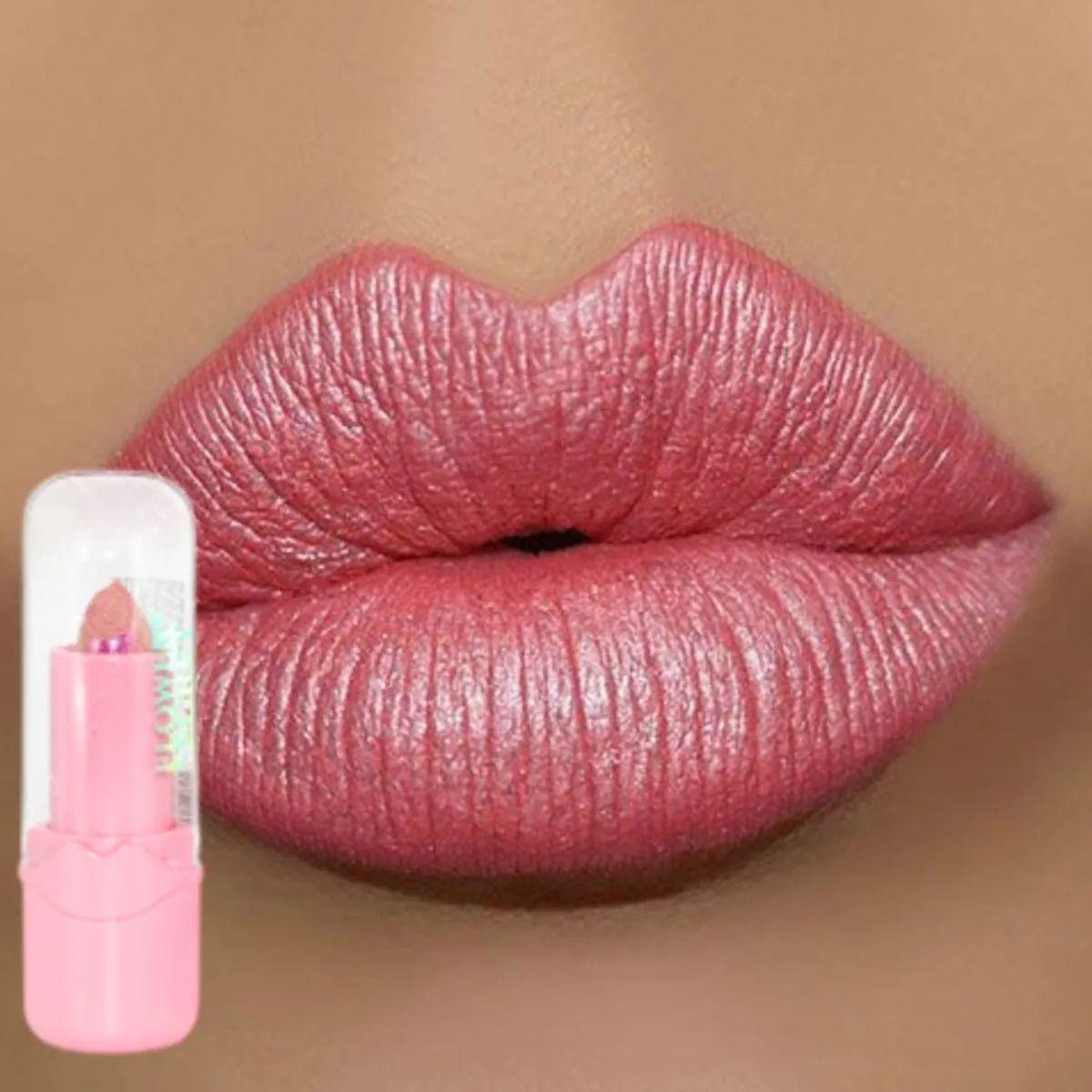 Paq 24 Labiales Barra Cromado Volumen Efecto Espejo ALJ-2