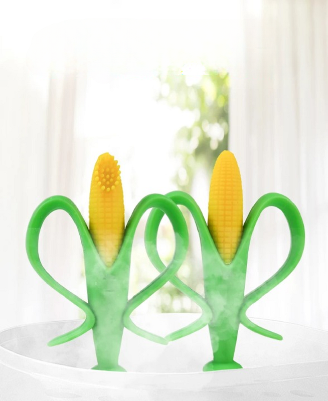 Set 6 Mordedores Silicona Cepillo Dientes Encias Bebes Lau-5