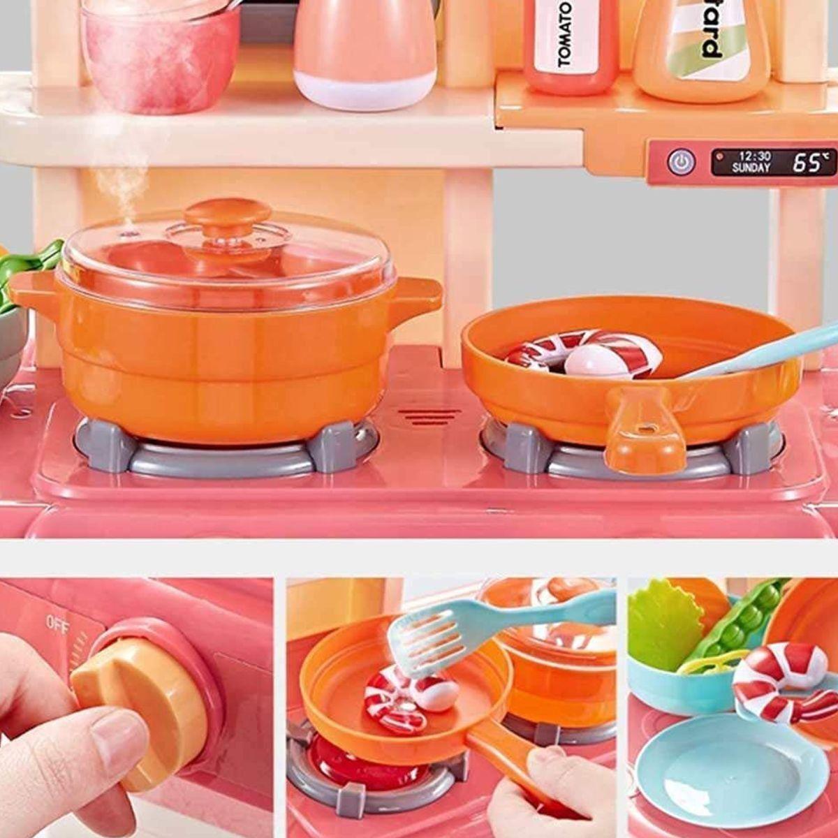 JUGUETE COCINA LUCES SONIDO INTERACTIVO CREATIVO NIÑOS LAU-4