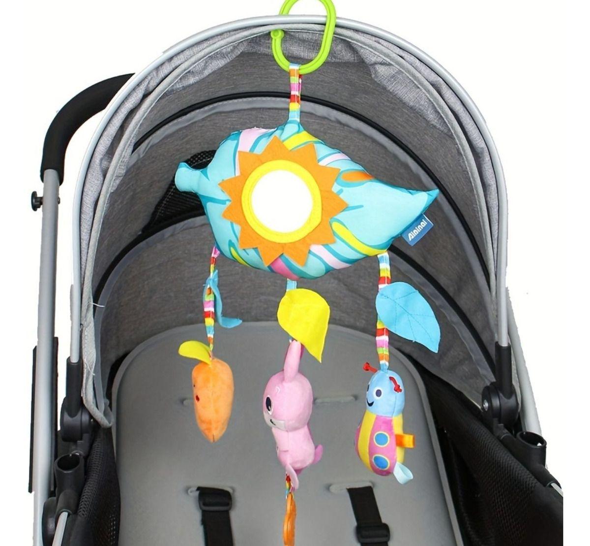 SONAJERO COLGANTE JUGUETE ESTIMULACION SENSORIAL BEBE LAU-9