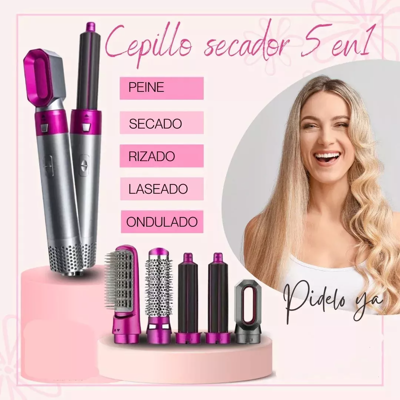 Cepillo Cabello Belleza Mujer Peidado Versatil Rondon-3