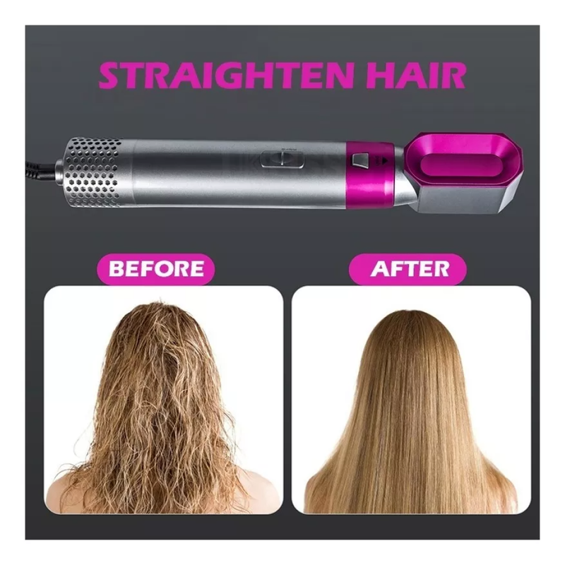 Cepillo Cabello Belleza Mujer Peidado Versatil Rondon-6