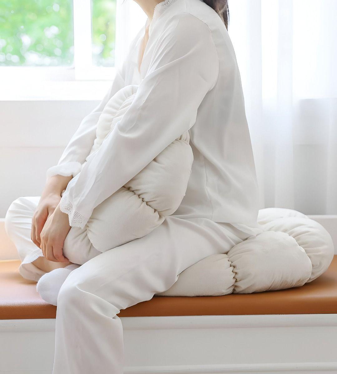 Cojín Redondo Almohada Calabaza Decoración Hogar Jhn-3