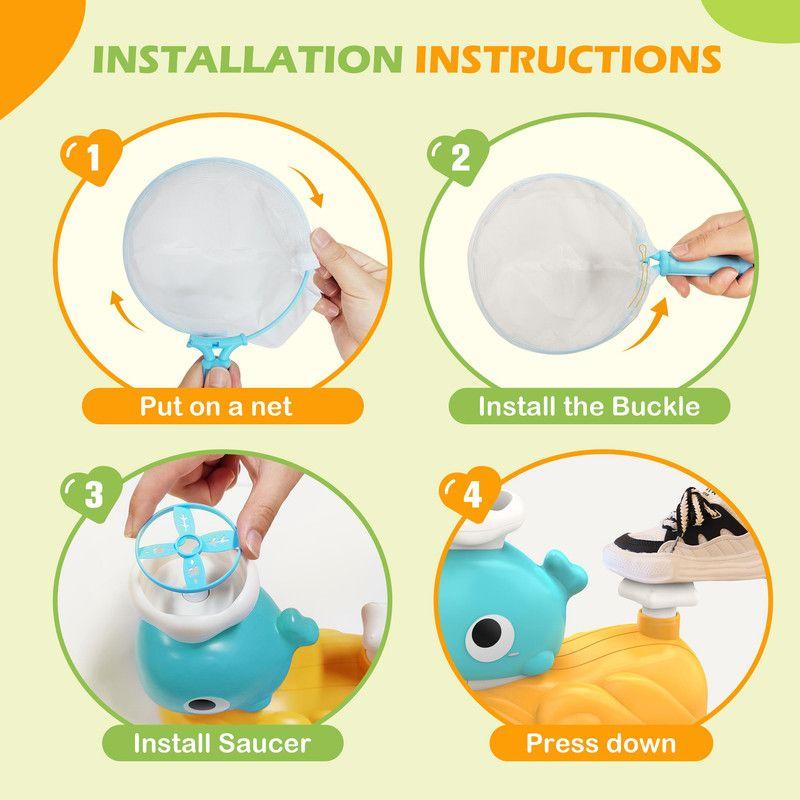 JUGUETE JUEGO BALLENA PLATILLO VOLADOR AIRE LIBRE LAU-4