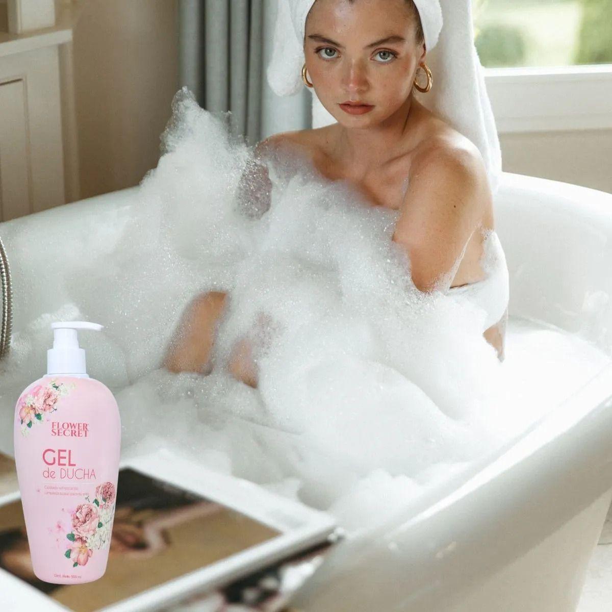 Set 3 Gel de Ducha Liquido Aroma Floral Refrescante Lau-2