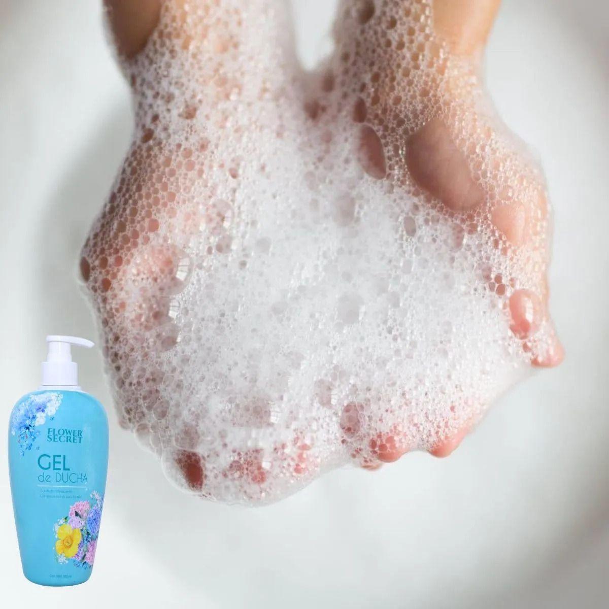 Set 3 Gel de Ducha Liquido Aroma Floral Refrescante Lau-3