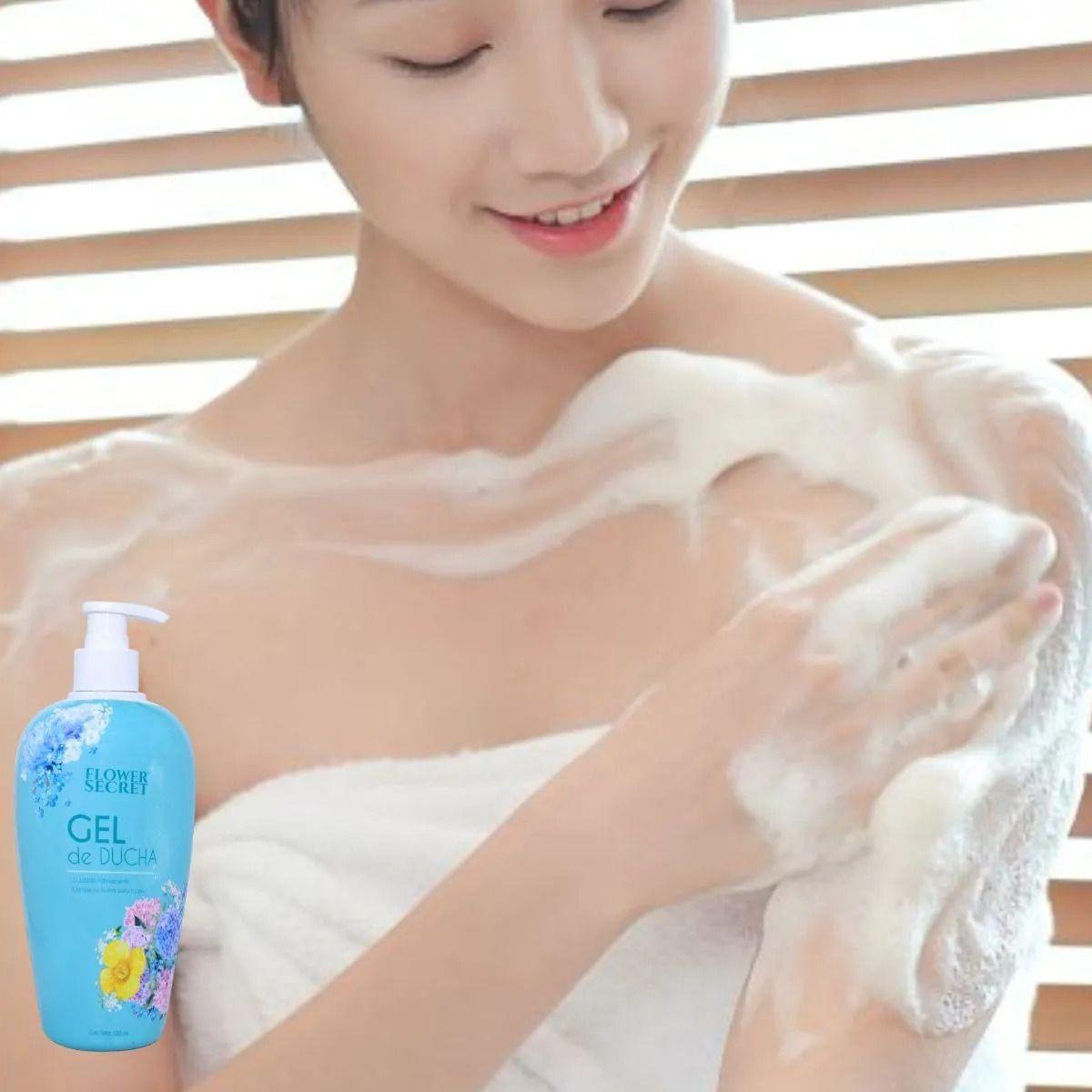 Set 3 Gel de Ducha Liquido Aroma Floral Refrescante Lau-5