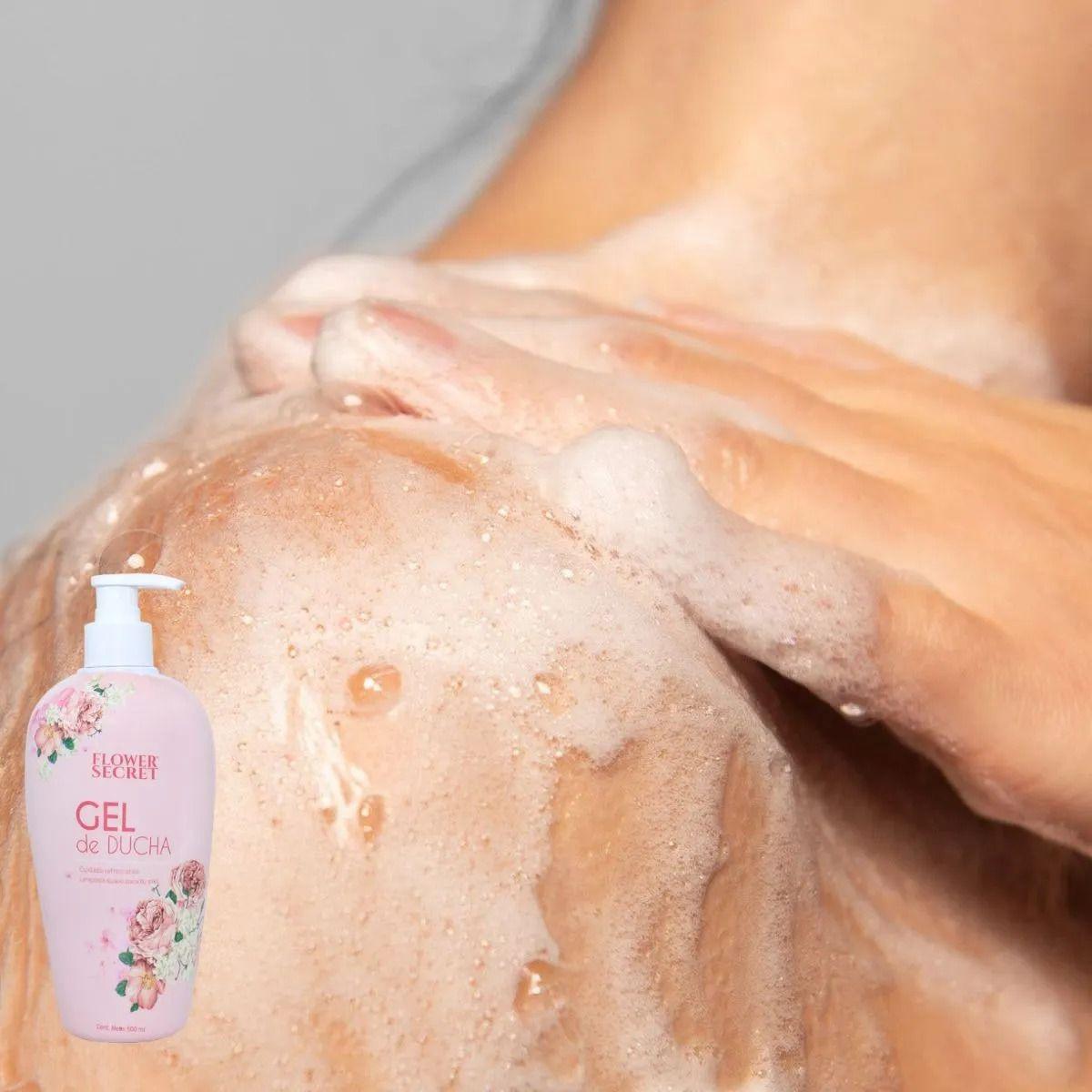 Set 3 Gel de Ducha Liquido Aroma Floral Refrescante Lau-6
