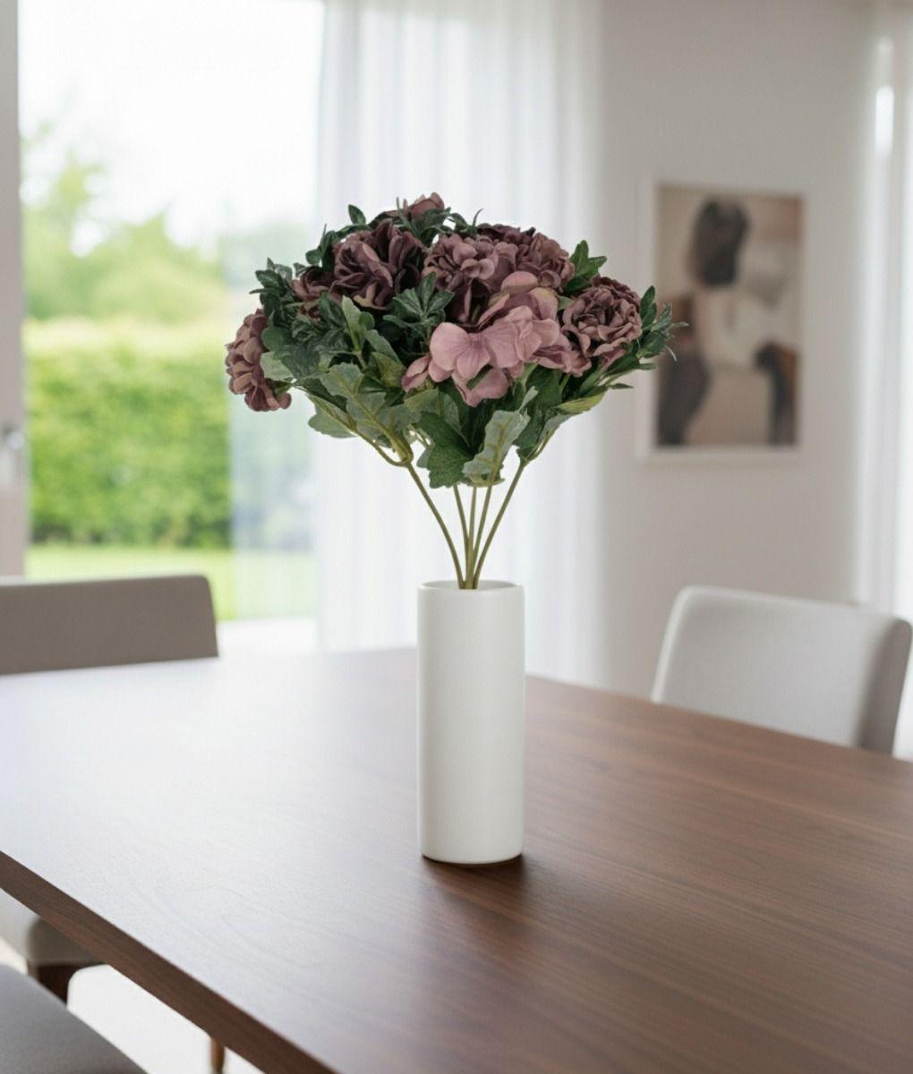 Set 4 Ramo Flores Artificiales Decoración Hogar Adorno Jhn-6