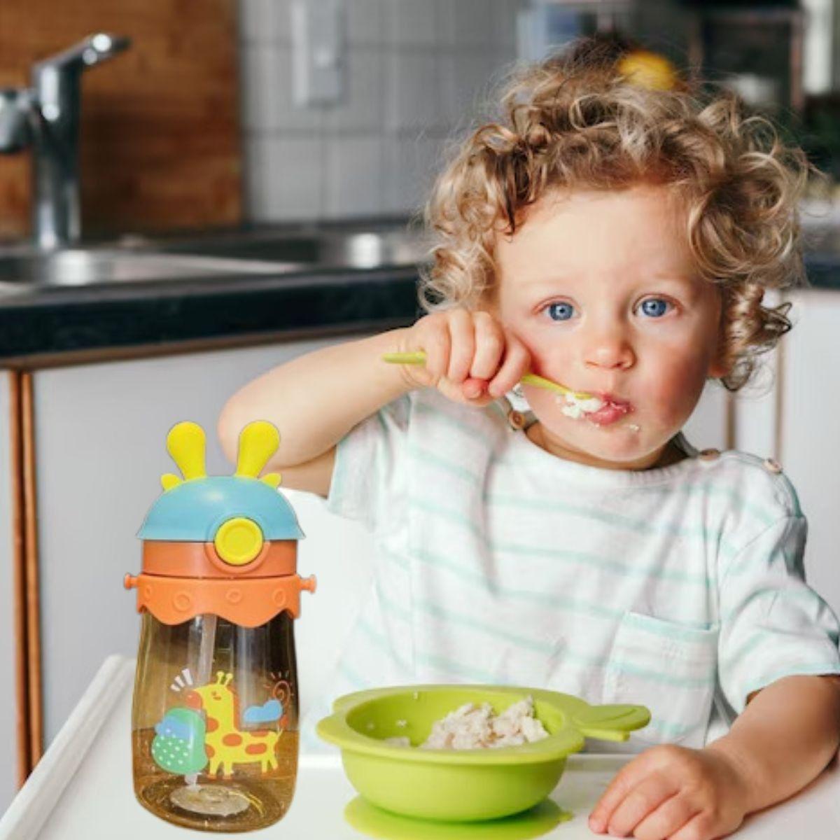 SET 2 BOTELLAS DE AGUA DEPORTE DIBUJOS ANIMADOS NIÑOS LAU-8