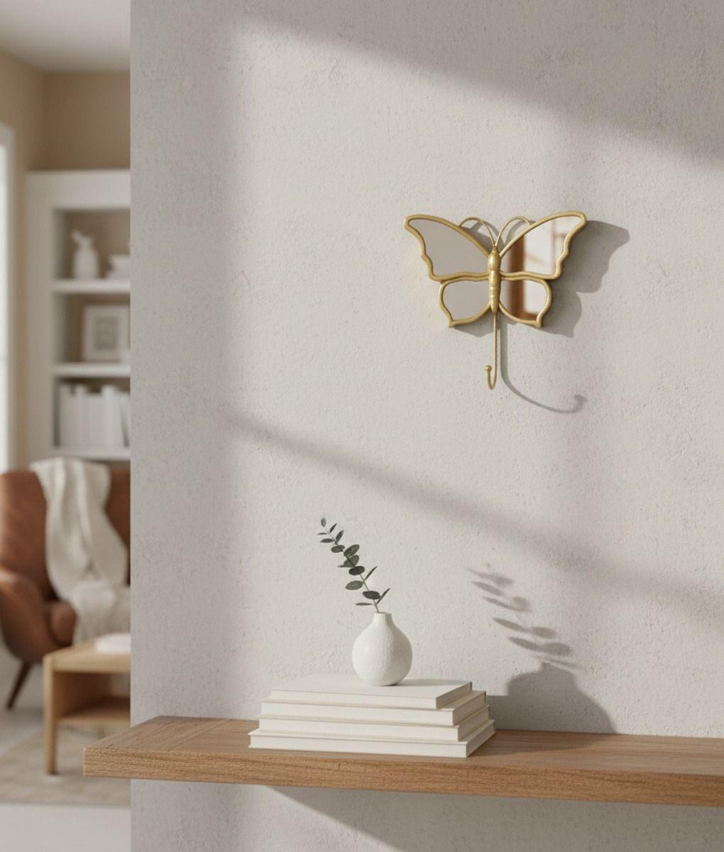 Set 3 Espejo Decorativo Mariposa Adorno Pared Hogar Jhn-8