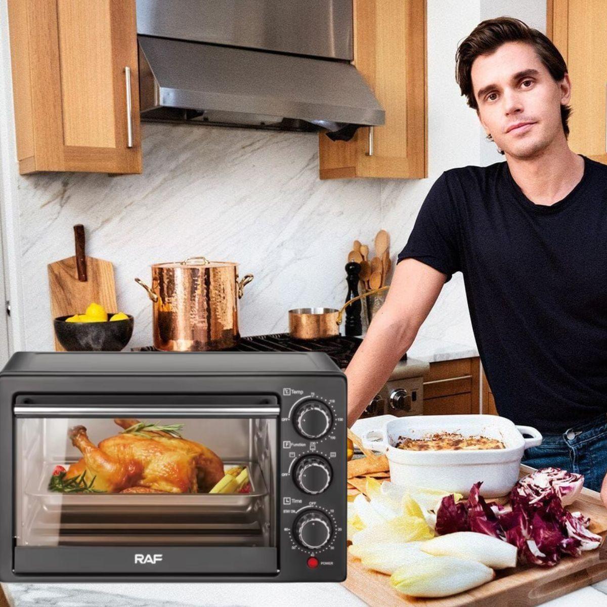 Horno Versátil Cocción Uniforme 1200W Jhn-6