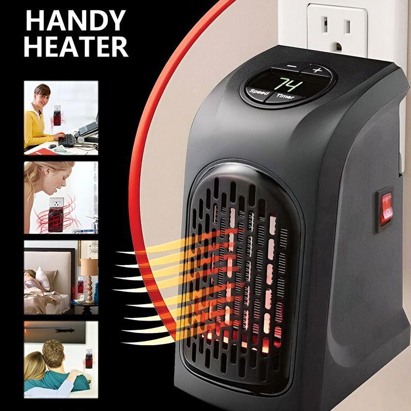 Calefactor Portatil Hogar Ambiente Ventilador Pared Rondon-3