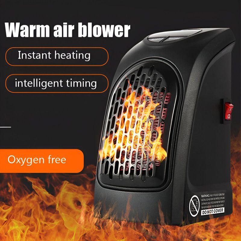Calefactor Portatil Hogar Ambiente Ventilador Pared Rondon-7