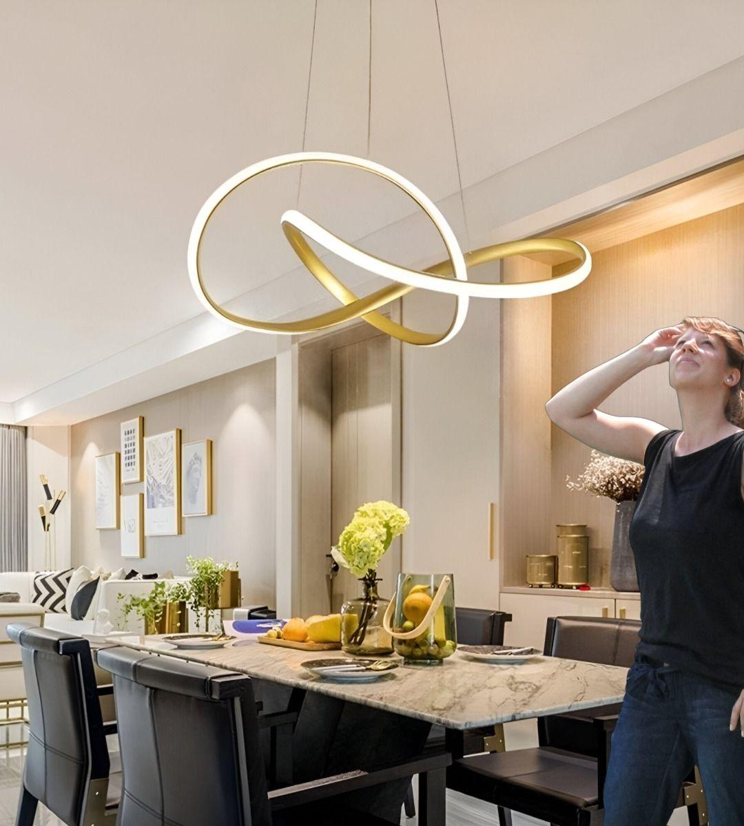 Lámpara Colgante Techo Araña Moderna LED Decorativa Jhn-2