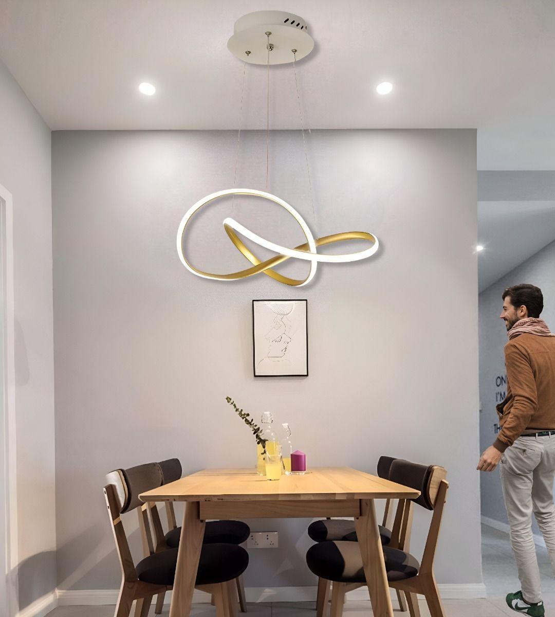 Lámpara Colgante Techo Araña Moderna LED Decorativa Jhn-3