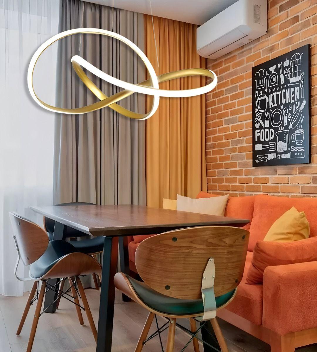 Lámpara Colgante Techo Araña Moderna LED Decorativa Jhn-6