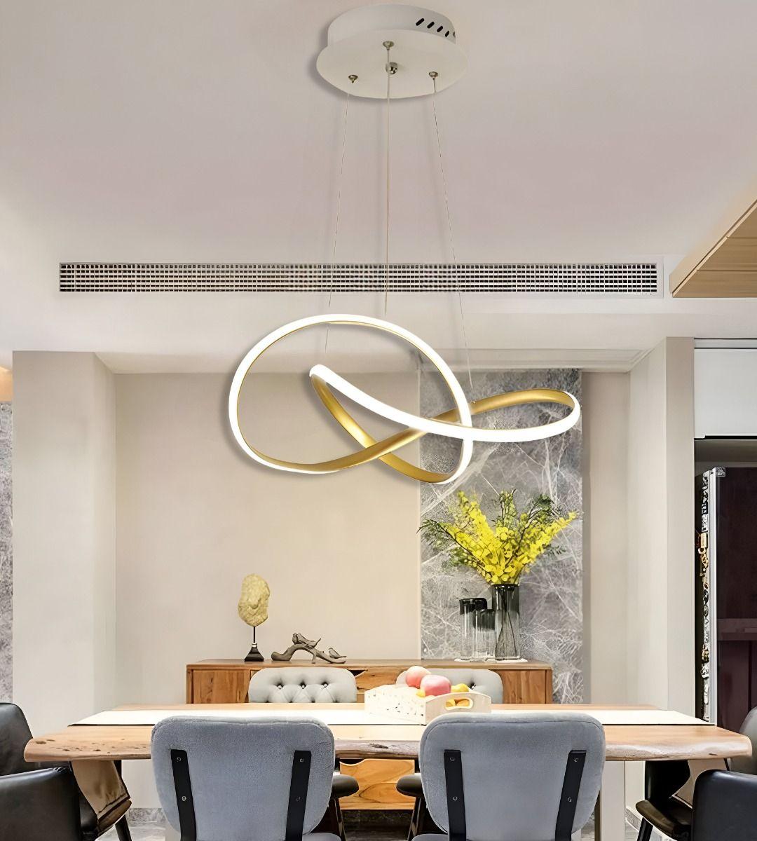 Lámpara Colgante Techo Araña Moderna LED Decorativa Jhn-7