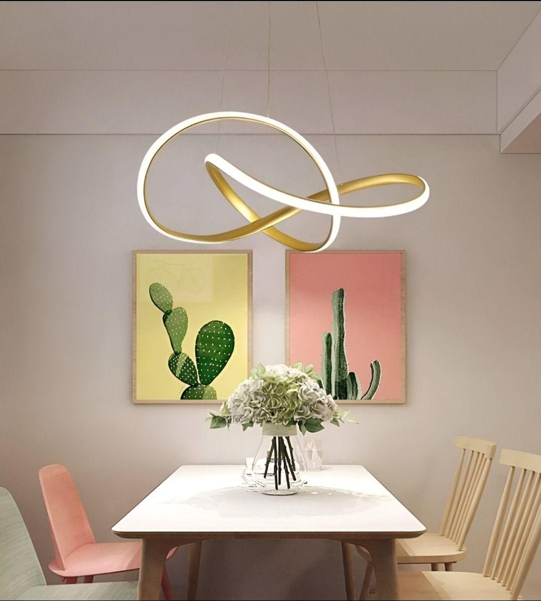 Lámpara Colgante Techo Araña Moderna LED Decorativa Jhn-8