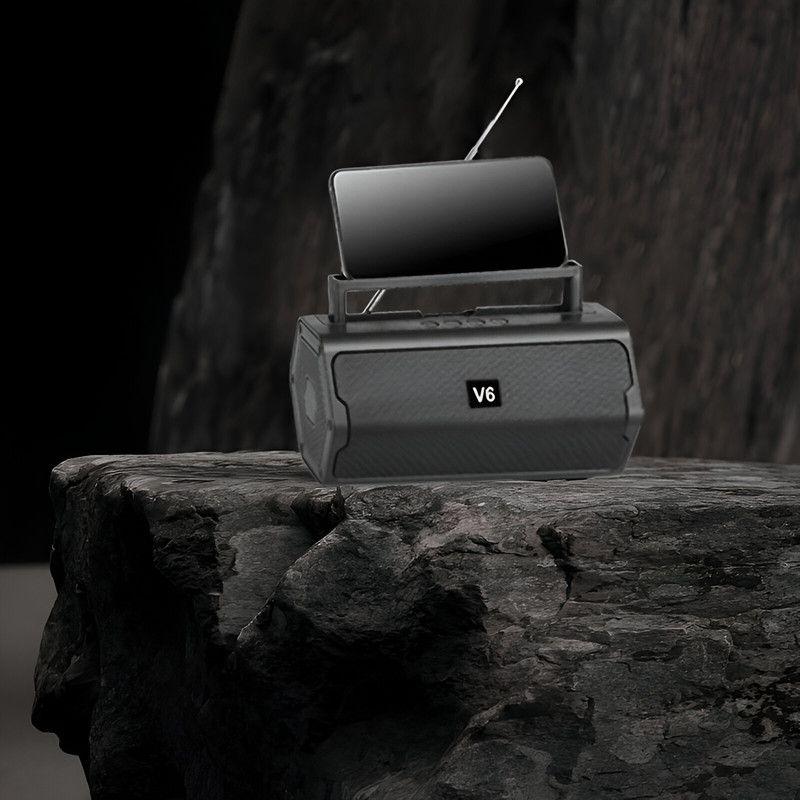 Parlante Portatil Inalámbrico Solar Nuevo Altavoz Rondon-6