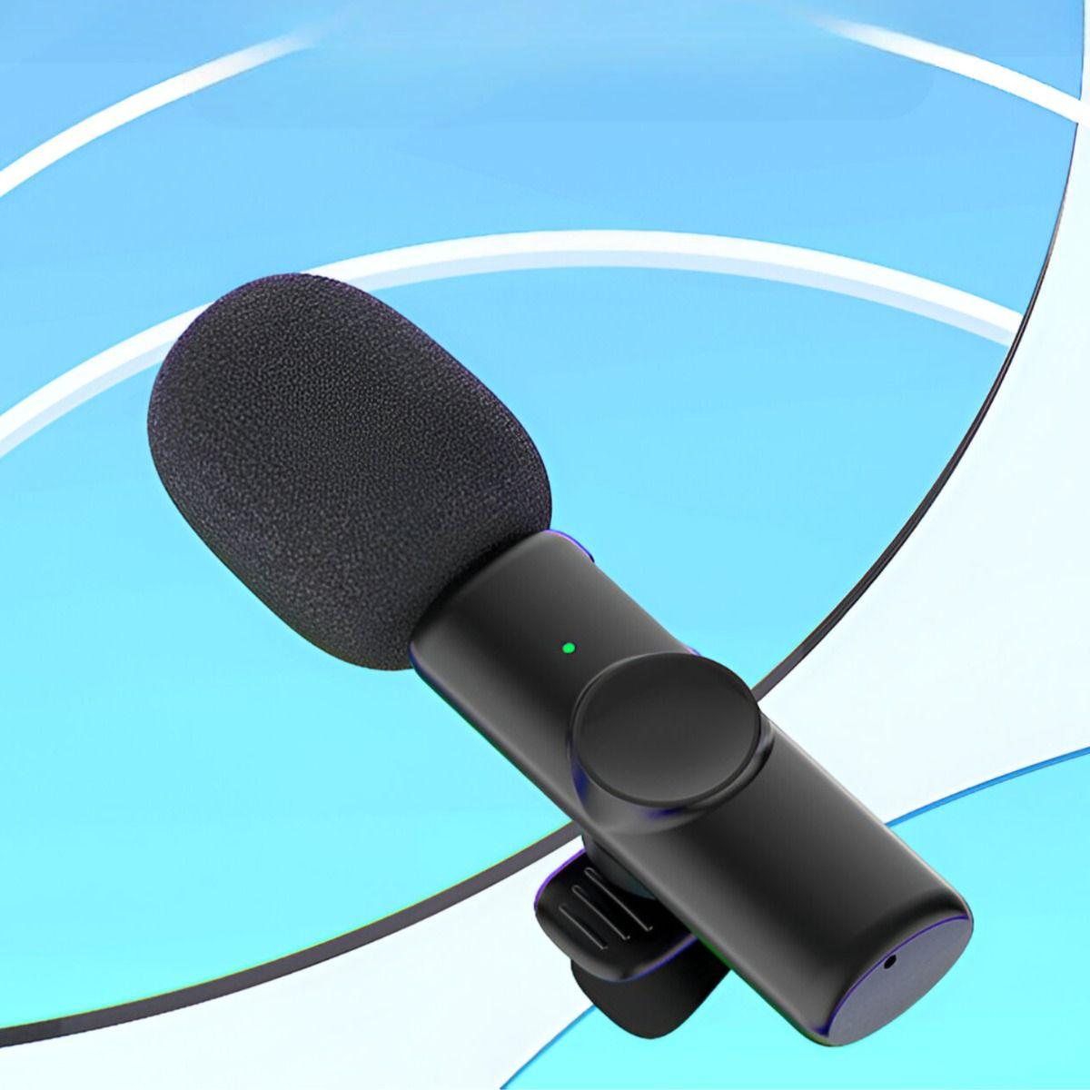 MICRÓFONO INALÁMBRICO Lavalier Balita Tipo C Plug-Play-8