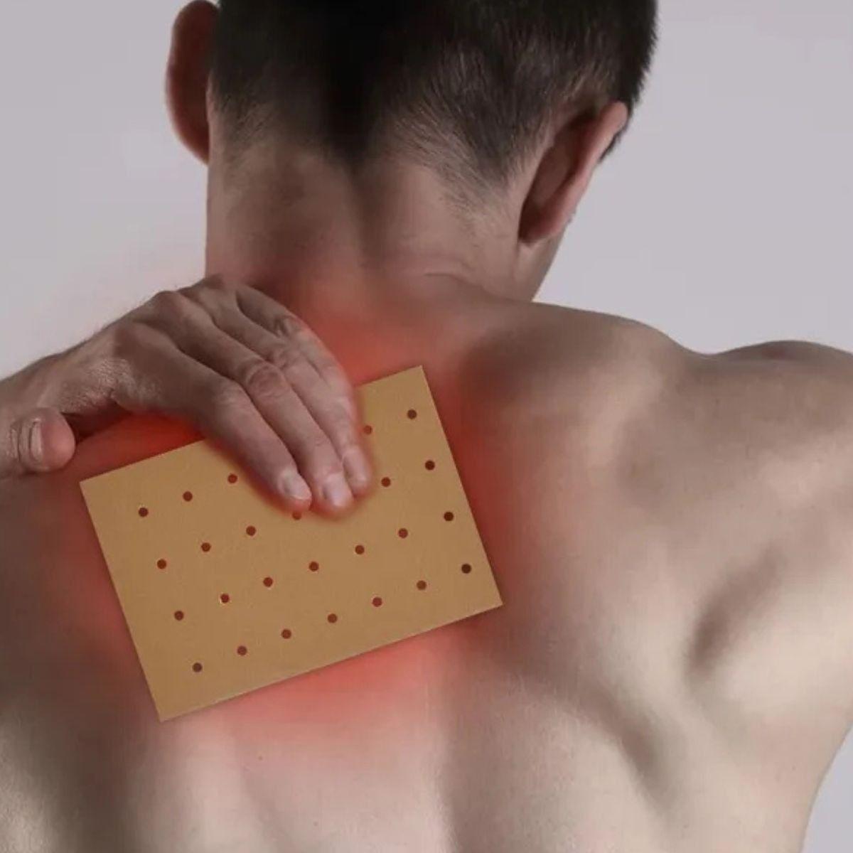 SET 3 PACK PARCHES TERMICO ANALGESICO RELAJANTE MUSCULAR LAU-5