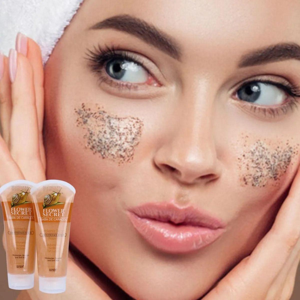 Set 10 Gel Exfoliante Facial Baba Caracol, Coji Berry Lau-2