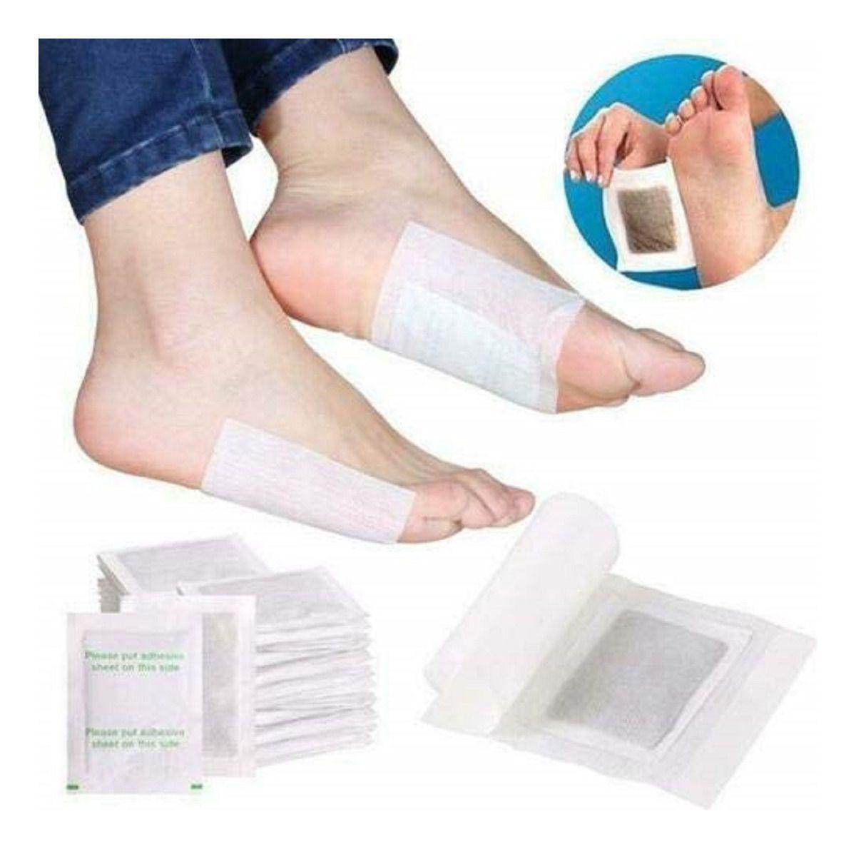 Set 10 Parches Pies Desintoxicante Almohadilla Purifica Lau-6