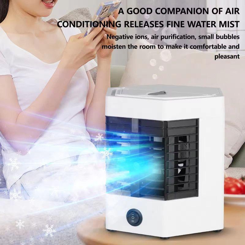 Mini Enfriador Aire Acondicionado Ventilador Portátil Rondon-5
