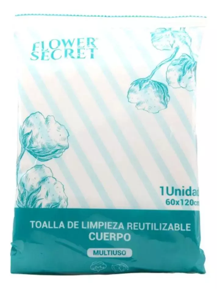 Paq 12 Toallas Desmaquilla Limpieza Facial Reutilizable Lau-0