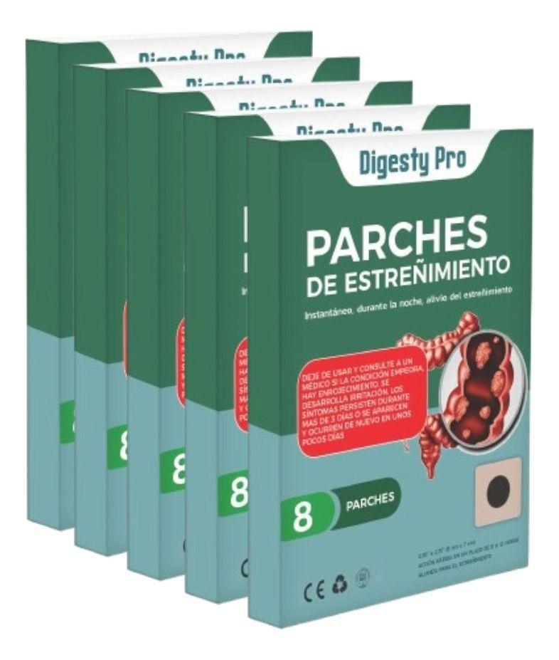 Parches Alivio Estreñimiento Digestión Eficaz 9 Pack Jhn-9
