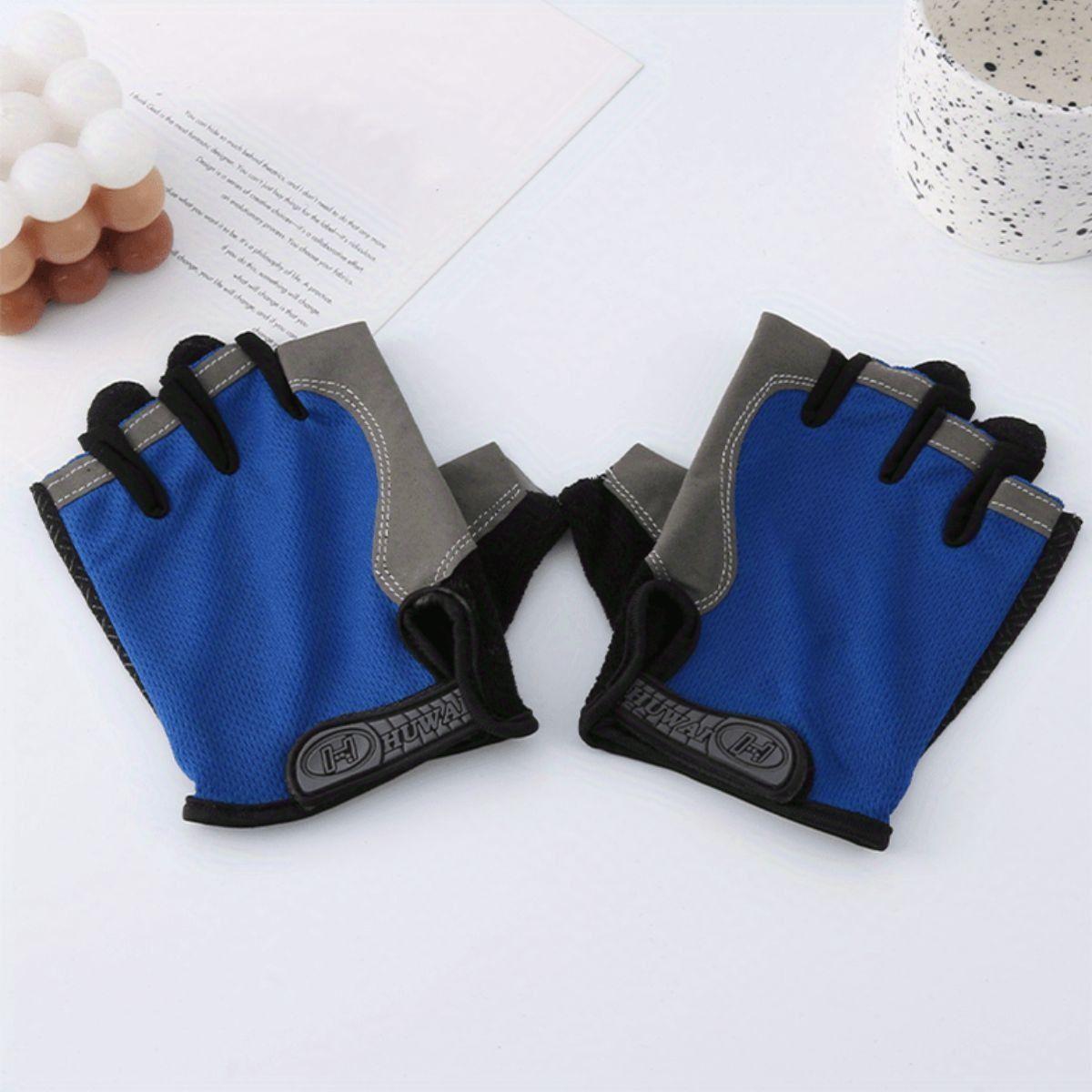 SET 2 GUANTES DEPORTIVOS CICLISMO GIMNASIO VELCRO LAU-9