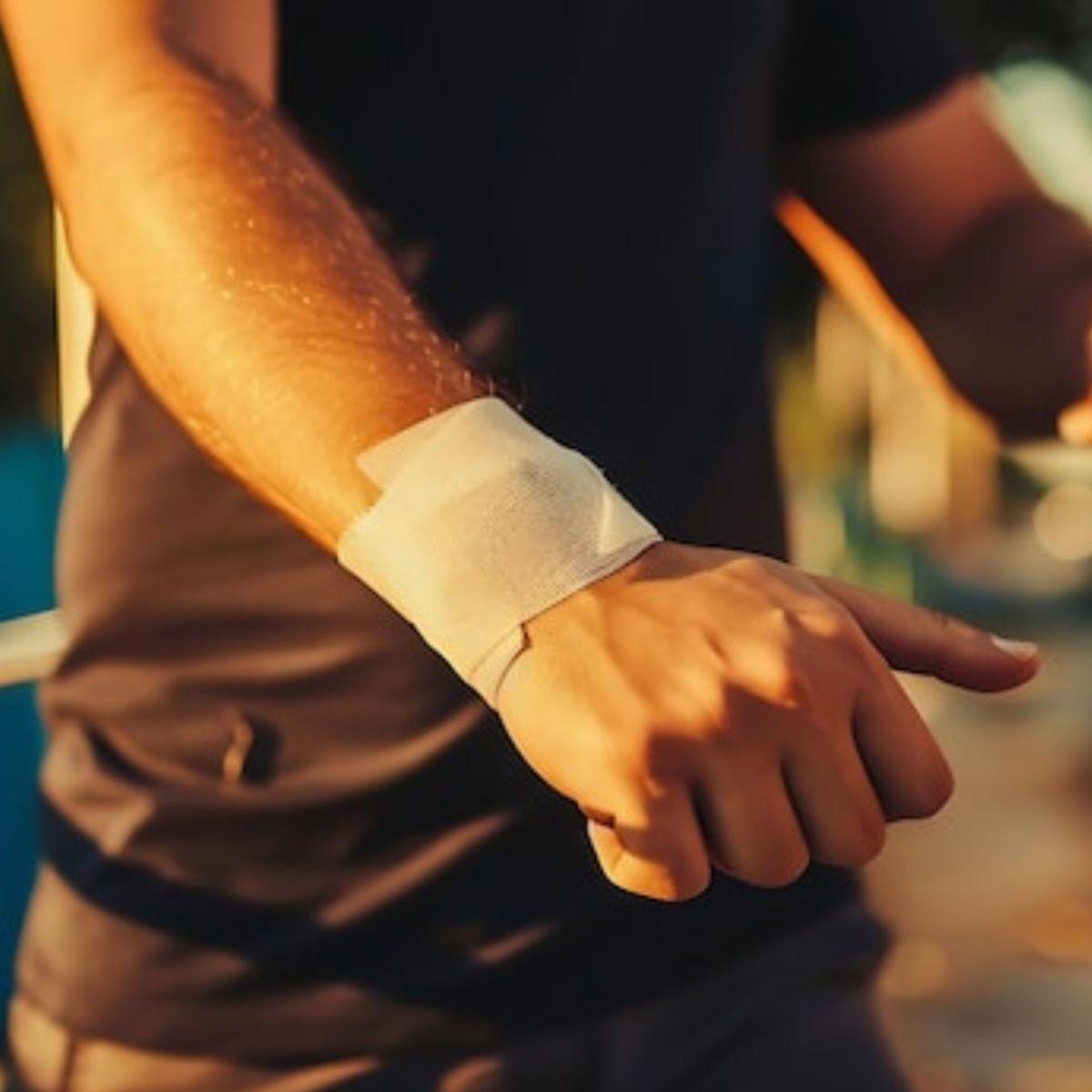 PACK 5 CINTAS ADHESIVA CHINA VENDAJE LESION 2,5CMX5M  LAU-6