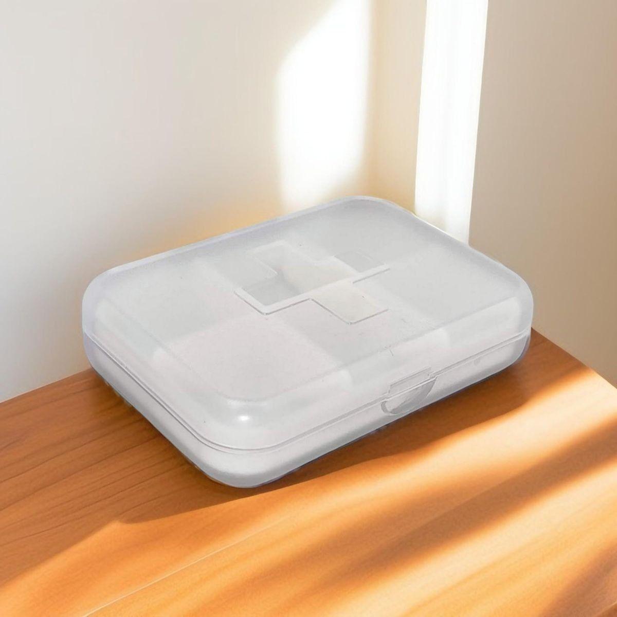 SET 6 PASTILLEROS SEMANAL HERMETICO COMPACTO VIAJE LAU-7