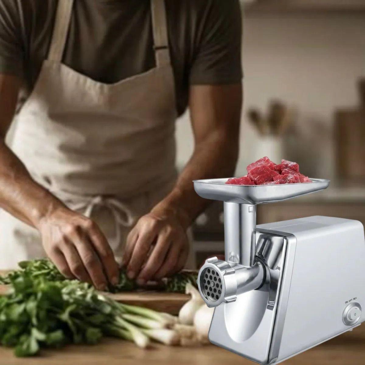 Moledora Carne Profesional Cocina Embutidos Salchichas ALJ-8