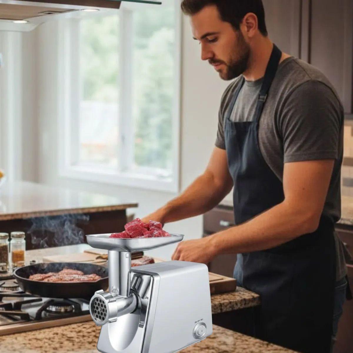Moledora Carne Profesional Cocina Embutidos Salchichas ALJ-9