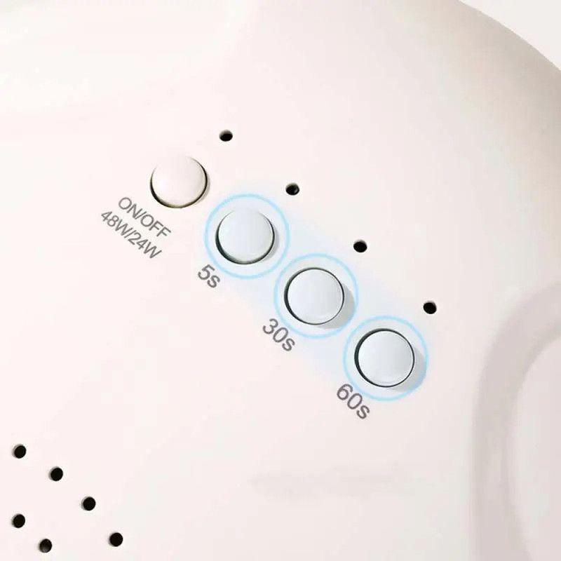 Lampara SUNONE 48W Secado Rapido Gel Ultravioleta Uñas Lau-5