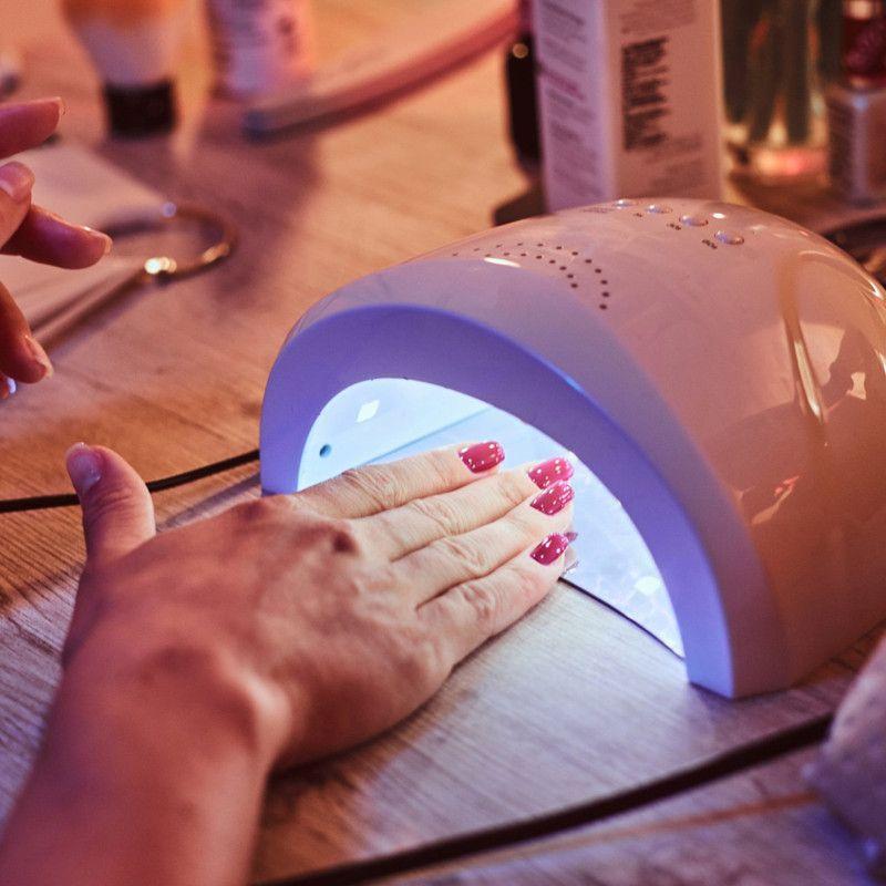 Lampara SUNONE 48W Secado Rapido Gel Ultravioleta Uñas Lau-6