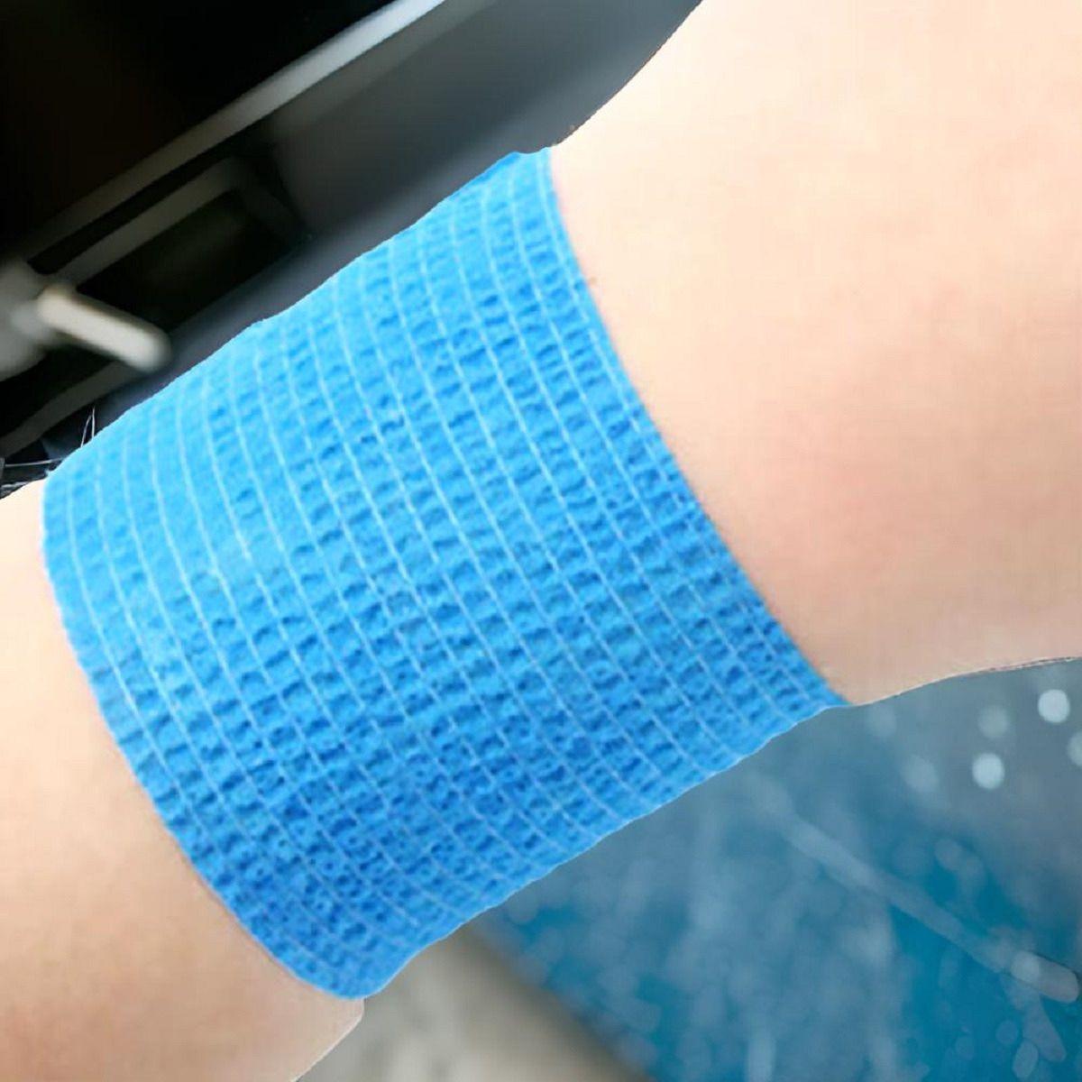 Set 15 Vendas Coban Elástica Primeros Auxilio 2,5cmx4,5m Lau-3