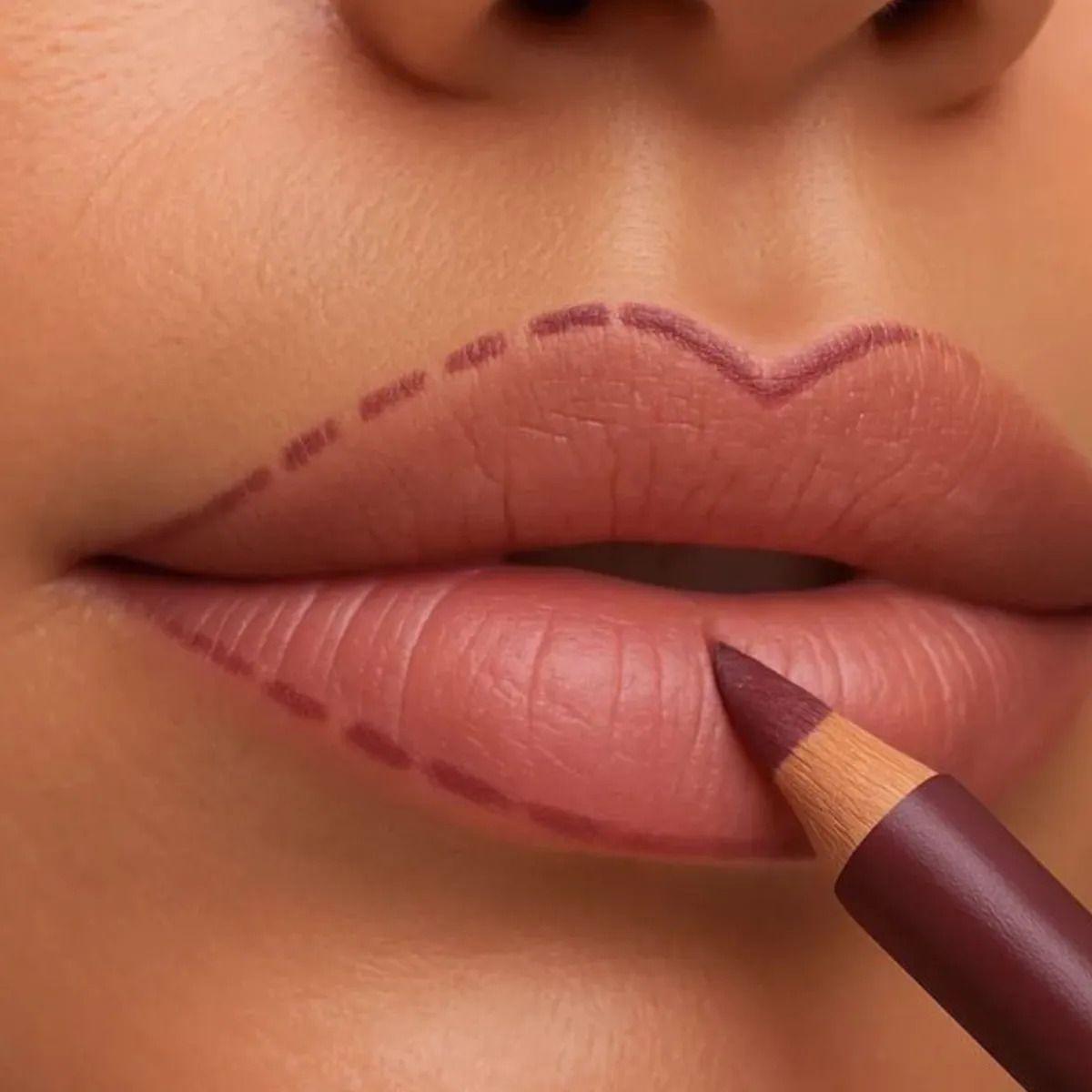 Set 3 Delineadores Labios Sacapuntas Larga Duración ALJ-1
