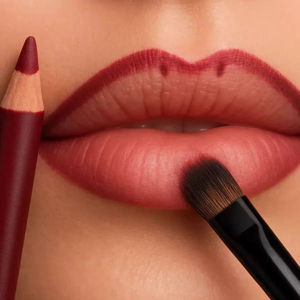 Set 3 Delineadores Labios Sacapuntas Larga Duración ALJ-4