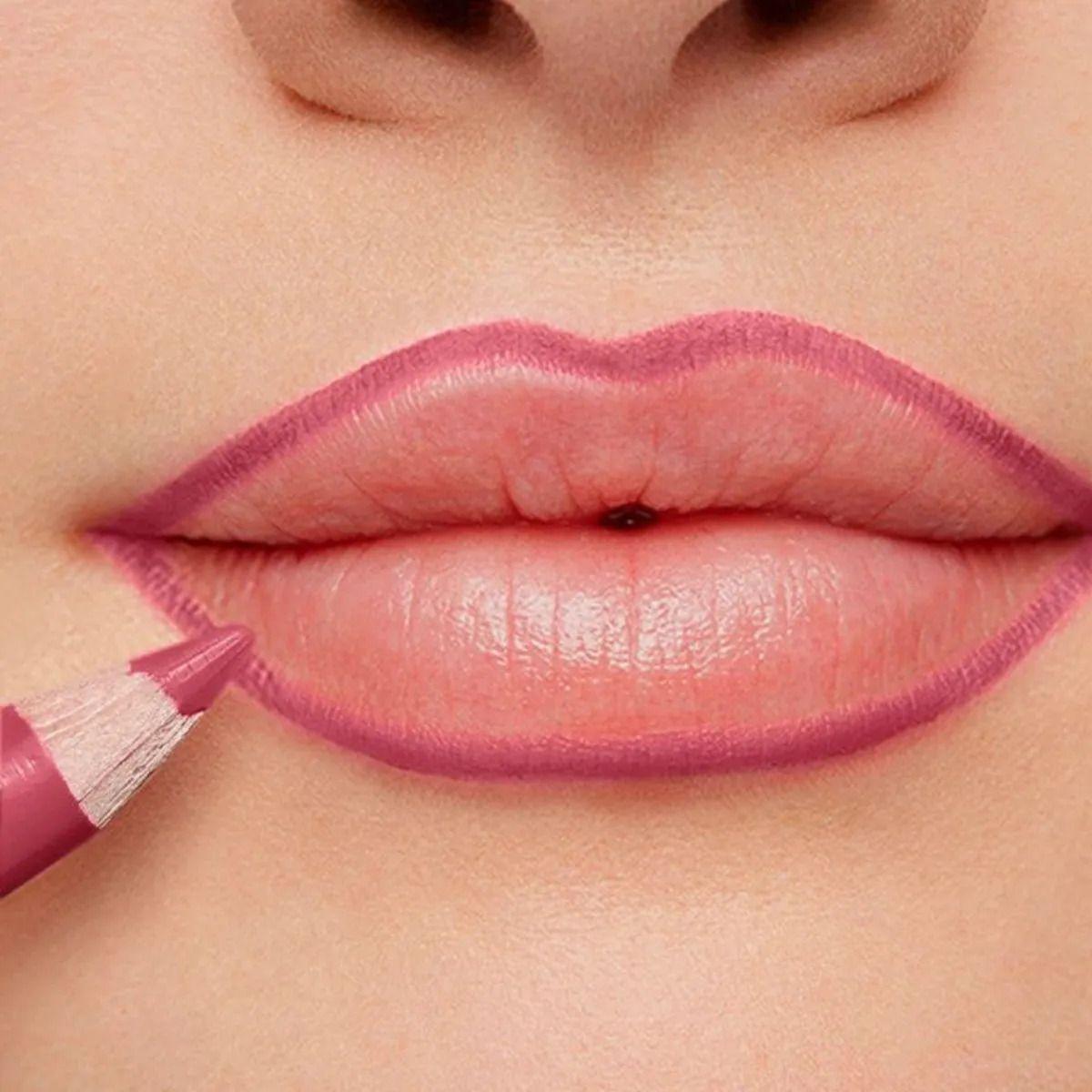 Set 3 Delineadores Labios Sacapuntas Larga Duración ALJ-5