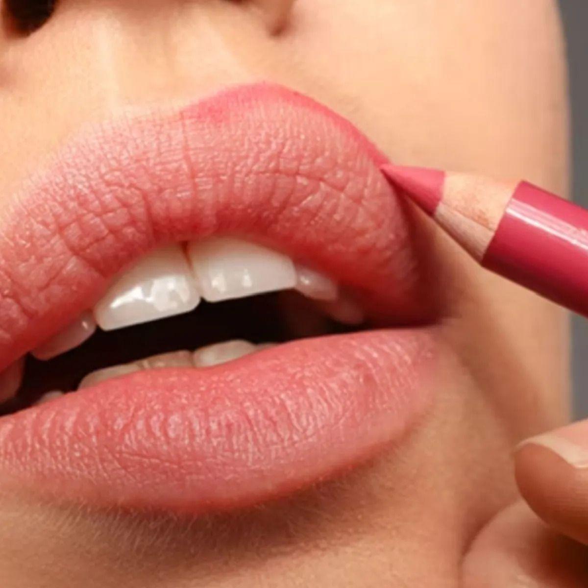 Set 3 Delineadores Labios Sacapuntas Larga Duración ALJ-6